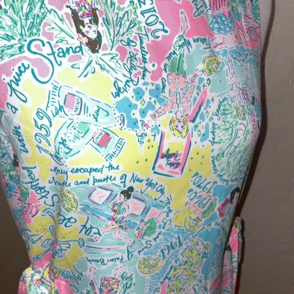 ๐HP๐New! Lilly Pulitzer Marli Stretch Shift Dress In Pop Up Womenโs Size 8๐๐ - Picture 5 of 12
